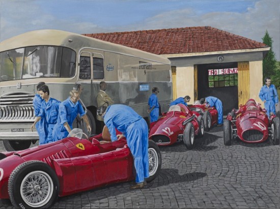 Scuderia Ferrari Italská GP 1955