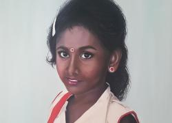 Tamilská holčička - Srí…
